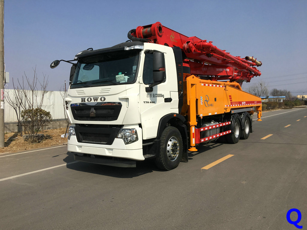 小型混凝土泵車。天泵，混凝土泵車，小型泵車