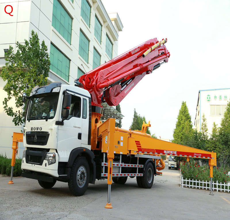 小型混凝土泵車，天泵